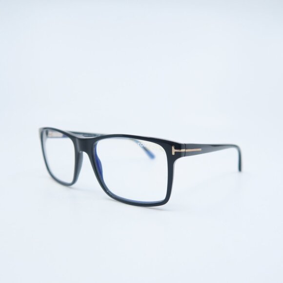 Tom Ford TF 5313 001 55mm New Black Rectangular Eyeglasses Frames. - Picture 3 of 7